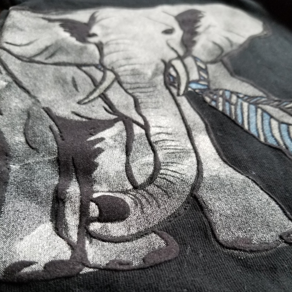 2011 vguc Gap toddler boy 6-12 months elephant romper - Picture 11 of 12